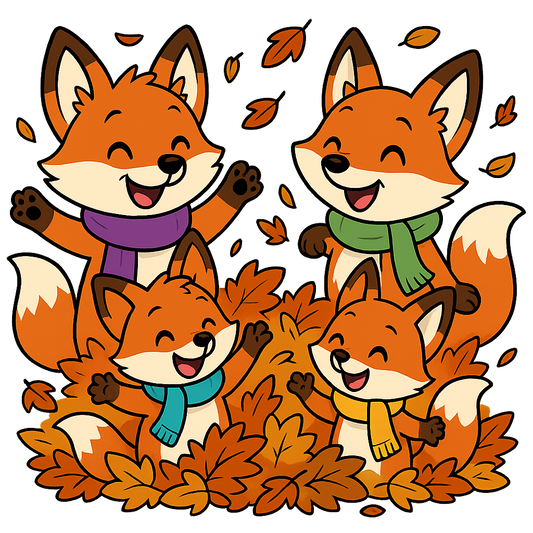 Family Fall Design DTF Transfer