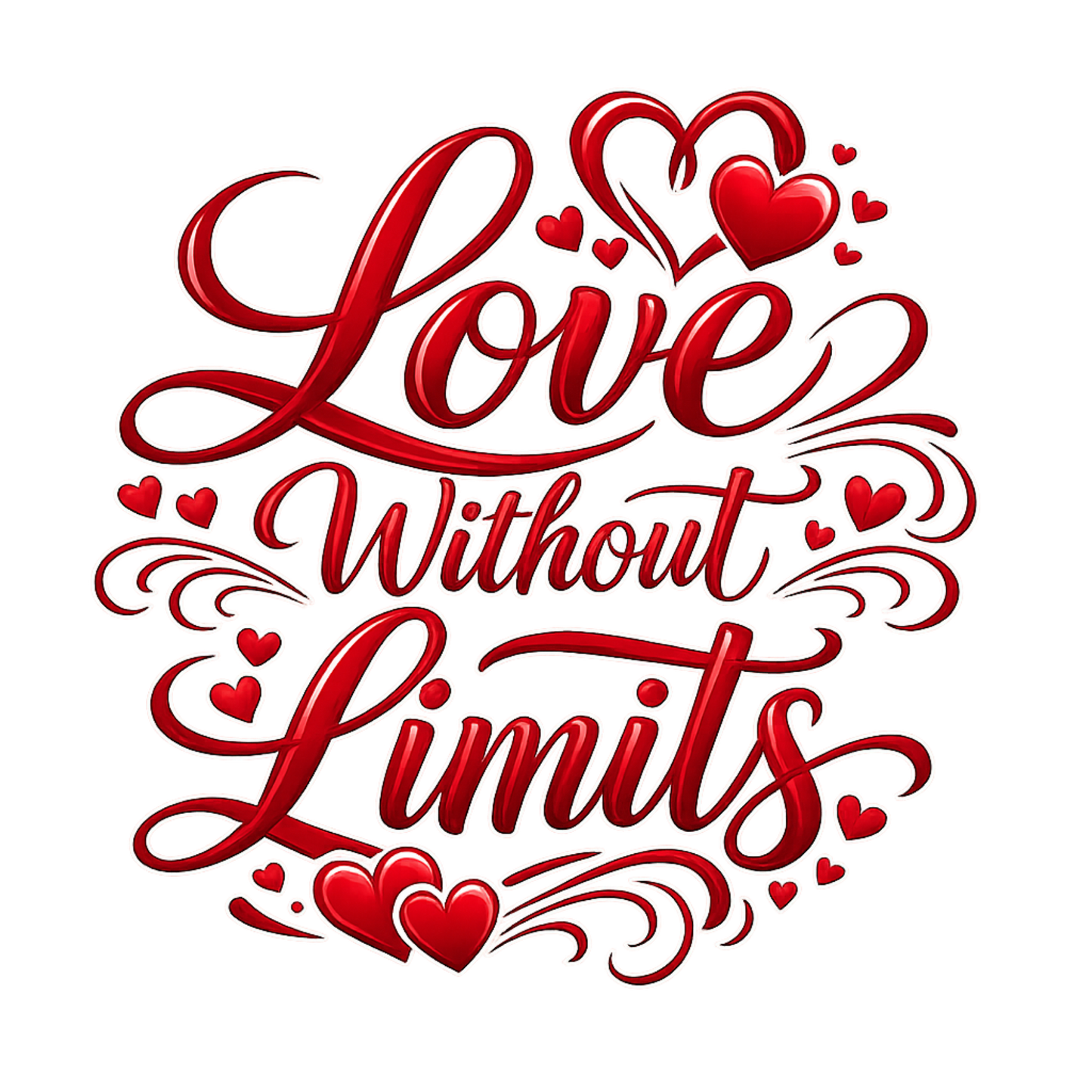 Love Without Limits DTF TRansfer