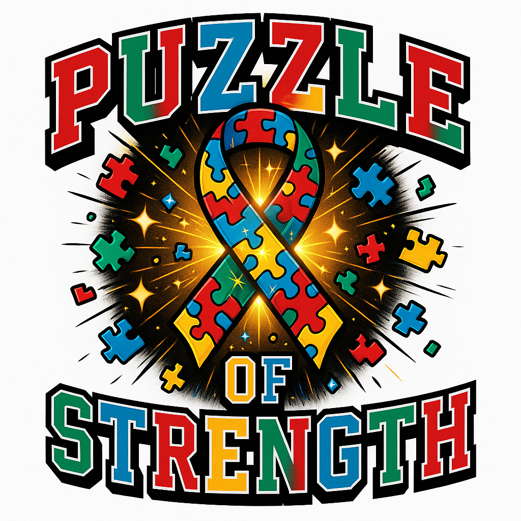 Puzzle of Strength DTF Transfer